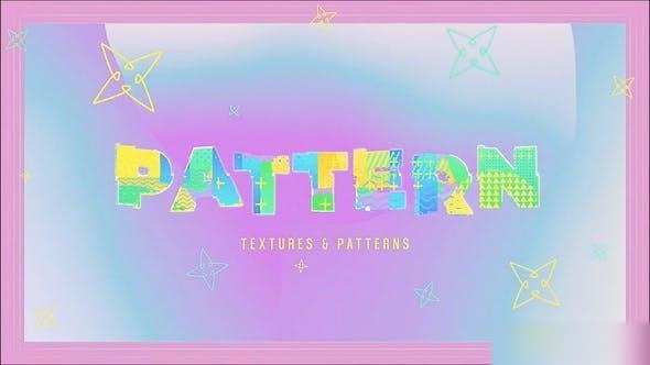 Videohive Cute Patterned Opener Logo Stings template preview