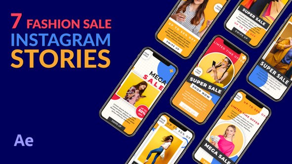 Videohive Fashion Sale Instagram Story 33881570 Broadcast-packages template preview