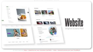 Videohive Website Screen Pack Product Promo template preview