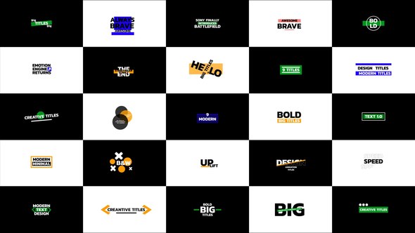 Videohive Big Titles | AE 49724861 Titles template preview
