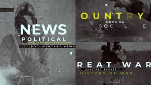 Videohive Political Opener V3 Video Displays template preview