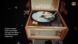 Videohive Music Visualization Vinyl Product Promo template preview