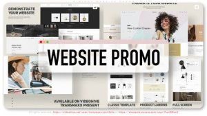 Videohive Minimal Website Promo 50297620 Product Promo template preview