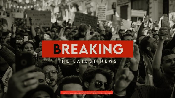 Videohive Breaking News Intro 2 Broadcast-packages template preview