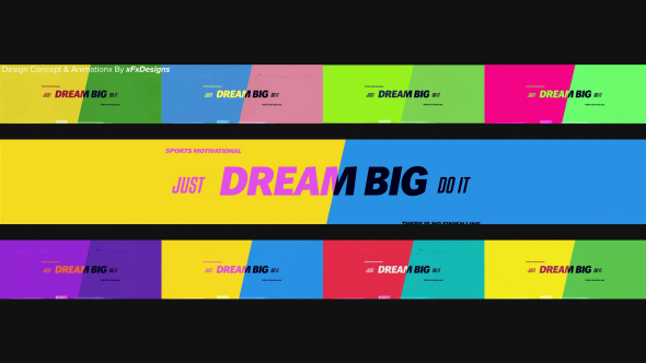 Videohive Colorful & Energetic Slideshow Openers template preview