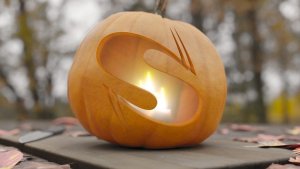 Videohive Carving Pumpkin Logo Stings template preview