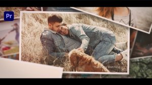 My Family Memories Slideshow Premiere Pro template preview
