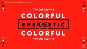 Videohive Typography 51436109 Openers template preview