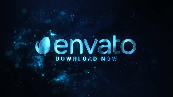 Videohive Magic Particles Titles Titles template preview