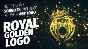 Videohive Golden Logo 37852590 Logo Stings template preview
