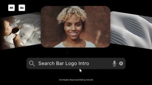 Videohive Search Bar Logo Intro Logo Stings template preview