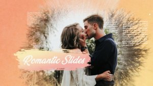 Videohive Romantic Ink Slideshow Openers template preview