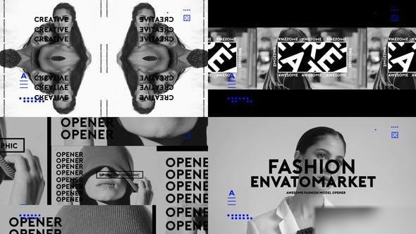 Videohive Trendy Fashion Opener 36625486 Openers template preview