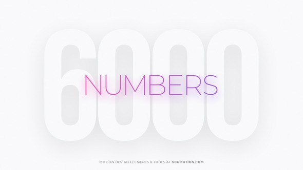 Videohive Titles - Numbers Infographics template preview