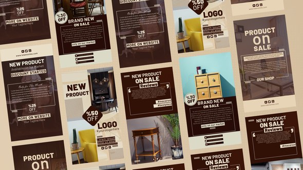 Videohive Product Sale Stories Product Promo template preview