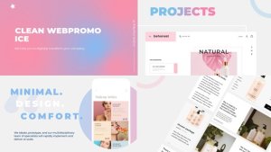 Videohive Website promo clean Product Promo template preview
