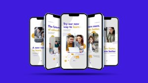 Videohive E-learning Concept Instagram Reel Product Promo template preview