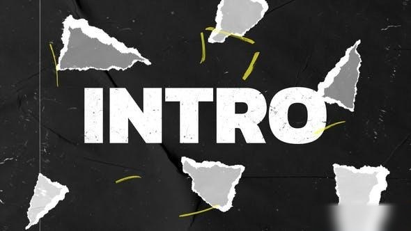 Videohive Grunge Hip-Hop Intro Openers template preview