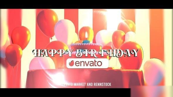 Videohive Happy Birthday 48601992 Openers template preview