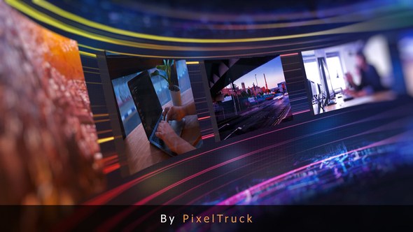 Videohive Looped Slideshow | Background Elements template preview