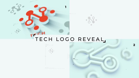Videohive Tech Logo Reveal 36705192 Logo Stings template preview