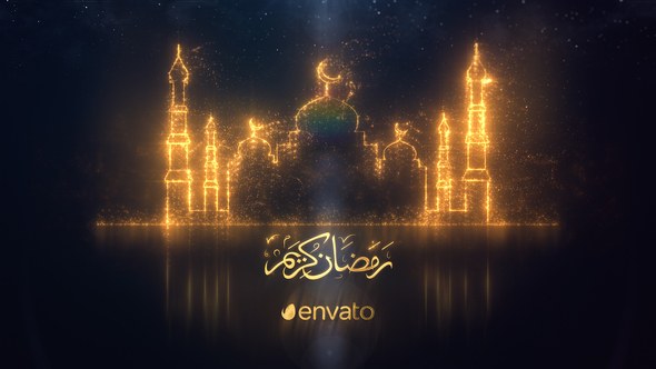 Videohive Ramadan Greeting Logo Intro Logo Stings template preview