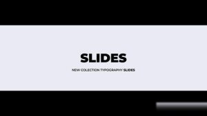 Videohive Typography Slides | After Effects Titles template preview
