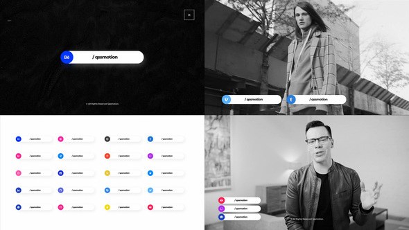 Videohive Fast Social Media Vol. 2 Titles template preview