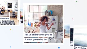 Instagram Profile Promo Video Displays template preview