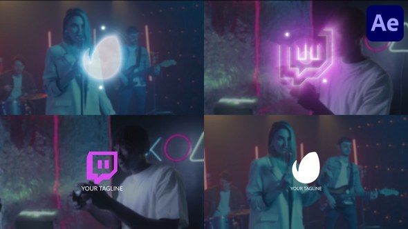 Videohive Soft Light Logo for After Effects Logo Stings template preview