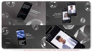 Videohive Glass App Promo 36502528 Product Promo template preview