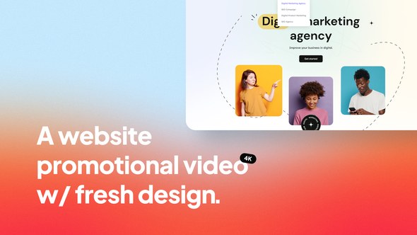 Videohive Website Promo 44274452 Product Promo template preview