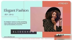 Videohive Smooth Elegant Fashion Promo Openers template preview