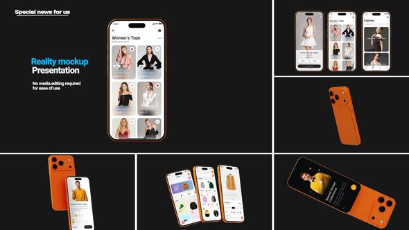 Videohive Phone 17 Mockup Product Promo template preview