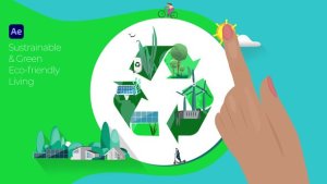 Videohive Sustainable & Green Eco-friendly Living Openers template preview