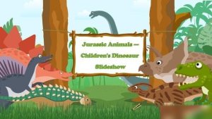 Videohive Jurassic Animals--Children's Dinosaur Slideshow Openers template preview