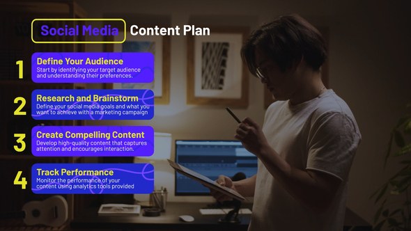 Videohive Creative List Titles Elements template preview
