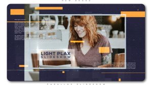 Videohive Light Parallax Universal Slideshow Video Displays template preview