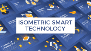 Videohive Isometric Smart Technology Product Promo template preview