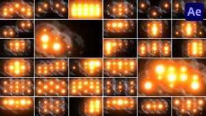 Videohive Collection of Flashing Light for After Effects Elements template preview