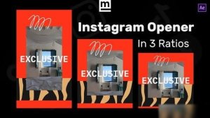 Videohive Instagram Dynamic Opener 45537616 Openers template preview