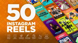 Videohive Content Creator Instagram Reels Product Promo template preview