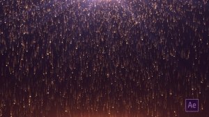 Abstract Particles Background Video Displays template preview
