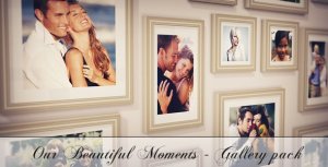 Videohive Photo Gallery Pack - Our Beautiful Moments Video Displays template preview