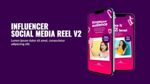 Videohive Influencer Social Media Reel V2 Product Promo template preview