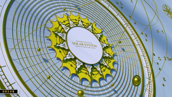 Videohive Solar System Opener/ Education/ Science/ Old Geographic Maps/ Antique Mechanical Globe/ Sun/ Stars Openers template preview