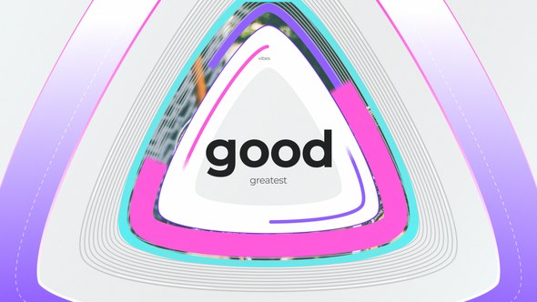 Videohive Colorful Shapes Logo Reveal Logo Stings template preview