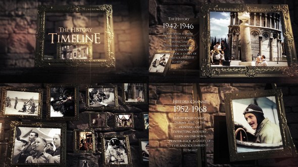 Videohive The History Slideshow 25025915 Video Displays template preview