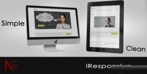 Videohive iResponsive - Advertise Your Website or Business Video Displays template preview