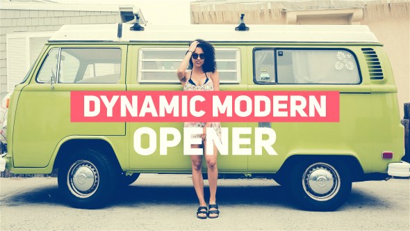 Videohive Dynamic Modern Opener 19406184 Openers template preview